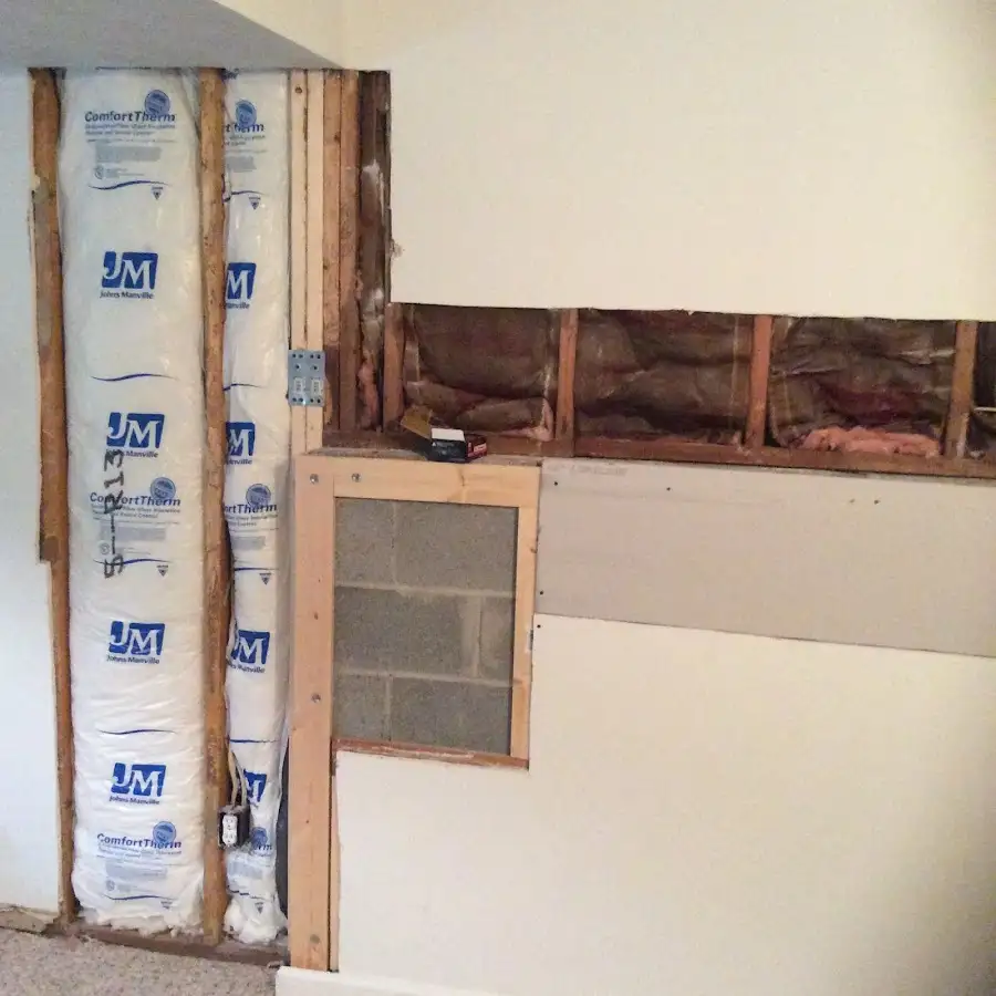 Wall insulation replacement during Odor Removal & Deodorization in Bemidji